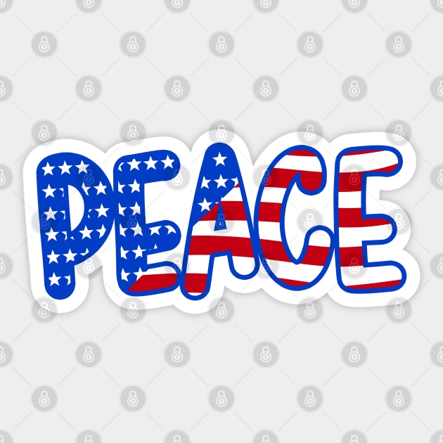 PEACE Sticker by art4anj